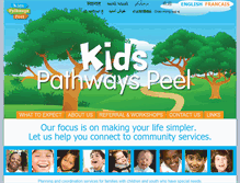 Tablet Screenshot of kidspathwayspeel.com
